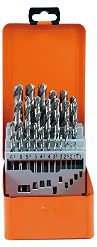 Projahn Bohrerkassette HSS-G 25-teilig Durchmesser 1-13 mm um 0,5 Eco 60375