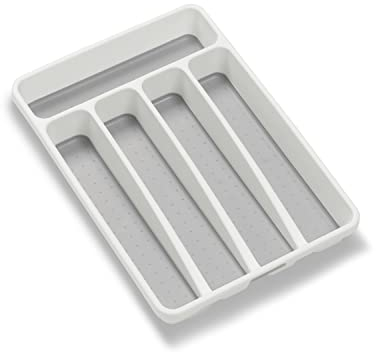 madesmart Classic Mini Silverware Tray White