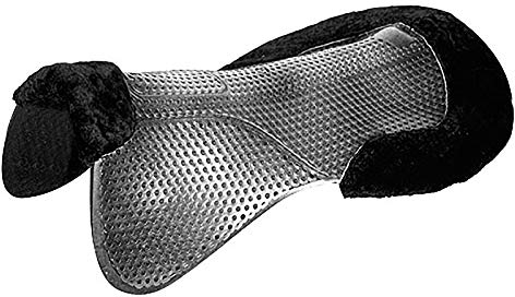 Acavallo Dri-Lex Gel Lambskin Half Pad Black Large