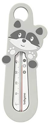 Schwimmende Badethermometer - gelb Giraffe 7308 (Grau/Waschbär)