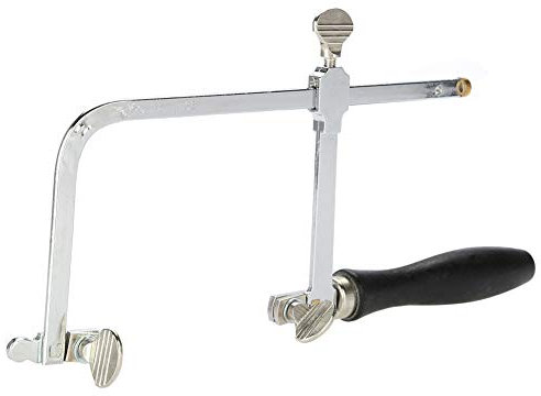 Sierra De Marqueteria, Sierra De Mano, Sierra para metales ajustable en forma de U, herramientas manuales de bricolaje Sierra Para Metal para joyería artesanal (solo de sierra)