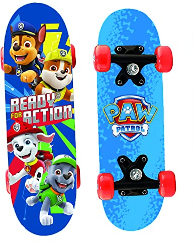 Paw Patrol Mini Planche à roulettes, 43cm x 12cm x 8cm