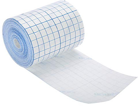 Cinta Médica Transpirable, Cinta Adhesiva Transpirable, Vendaje de Vellón para Fijar Vendajes Elásticos e Impermeables para Cuello, Espalda, Hombros, Brazos, Muñecas, Muslos (El 10cm * 10m)