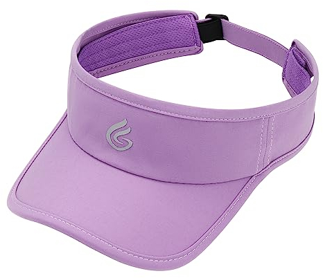 Gisdanchz Sun Visor Damen Schirmmütze Sonnenschild Sonnenkappe Damen Visor Cap Herren Sonnenvisier Tennis Kappe Visoren für Herren Cappy Sommer Sonnenschutz für Kopf, Lila