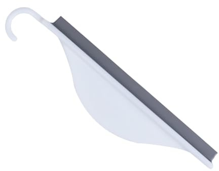 DOITOOL Silicone Car Window Squeegee 7.87 Inch Glass Cleaning Tool for Bathroom Shower Door and Windshield Water Removal