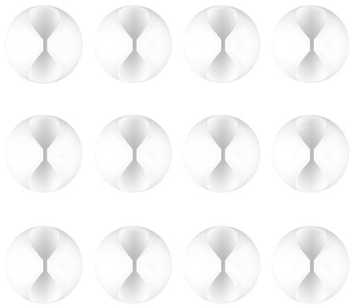 12 Pack Cable Clips, Jeowoqao Cord Organizer Holder Adhesive Cord Management Charger Wire Holder Clips for Desk, Home, Office, Car, Cubicle, Nightstand (White)