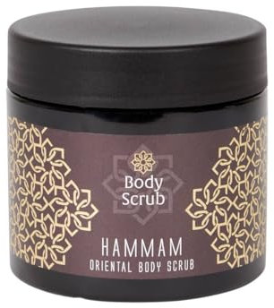 Gommage pour le Corps au Sel De la Mer, Parfum Agréable, Hammam Fruitée, Lisse et purifie le corps, 500 grammes.