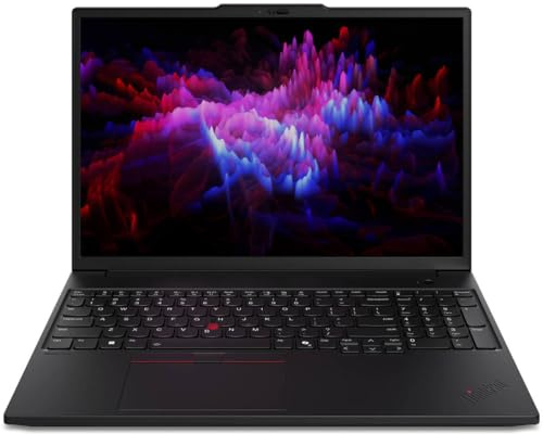 Lenovo ThinkPad P16s Gen 3 21KS0026US - Workstation mobile da 16, WUXGA, Intel Core Ultra 7 165H, tecnologia vPro, 32 GB, SSD da 1 TB, tastiera inglese, colore nero