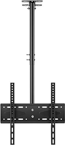 Soporte de Techo Ajustable para televisores LED de 26 a 55, con inclinación, Giro y rotación de 360°, Color Negro