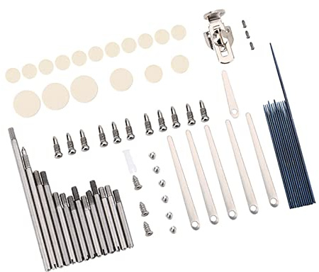 Bamjour Klarinetten-Reparatursatz, Klarinetten-Wartungswerkzeuge, Klarinetten-Reparatur-Instrumenten-Reparaturteile, Ersatz-Set, Musikinstrumenten-Reparatur, Instrumenten-Reparaturteile, Ersatz-Set