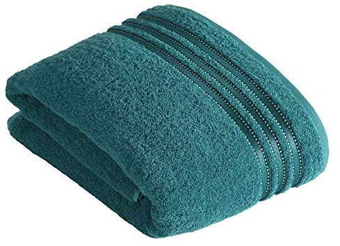 Vossen 1153280589  F 589 Cult de Luxe - Badetuch- Größe: 100x150 cm - Farbe: lagoon