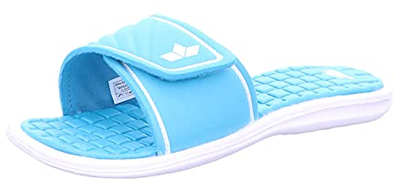 Lico Damen Malediven Badeschuhe, Türkis Weiß, 40 EU