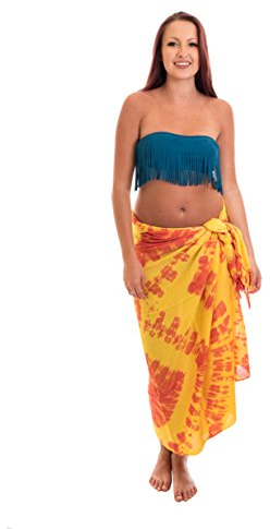 Sarong Pareo model 45 strandhandduk – flerfärgad – en storlek