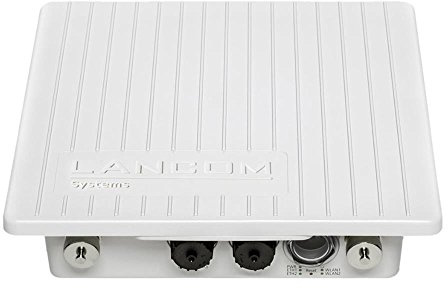 Lancom OAP-822 Outdoor Access Point with up to 867 Mbps, Four Dipole Dual-Band Antennas, PoE (IEEE 802.3af), Dual Concurrent WLAN (2.4 & 5 GHz) Active Radio Control (ARC), White