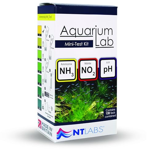 NT Labs Aquarium Lab Mini-Test Kit (Contains 120 Tests)