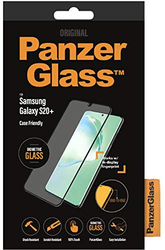 PanzerGlass 7223 Displayschutzfolie für Handy/Smartphone Samsung 1 Stück 7223, Displayschutzfolie, Handy, Smartphone, Samsung, Galaxy S20+, widerstandsfähig gegen