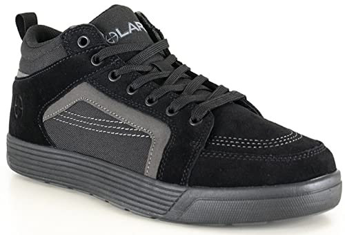 LA Police Gear LAPG Men's Terrain Athletic Sneakers, Charcoal/Black, 9