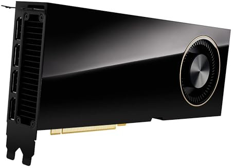 PNY NVIDIA Quadro RTX A6000 48GB GDDR6 3x DP, Expansion Bracket, PCIe Express Professional Graphic Card (Renewed)