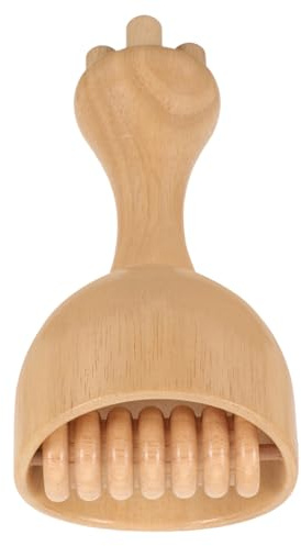 SEWOART Holzrolle Für Körpermassage Massagegerät Aus Holz Therapiewerkzeuge Zur Körperformung Massagewerkzeug Mit Rolle