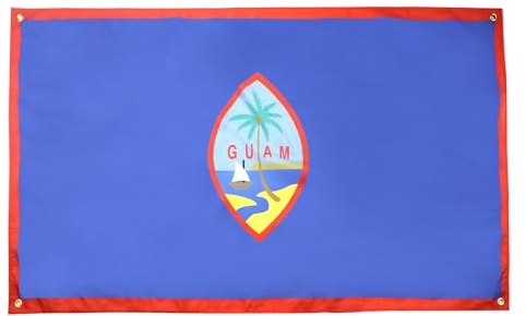 AZ FLAG Bandiera Guam 150x90 cm Americana Poliestere Leggero 4 Occhielli