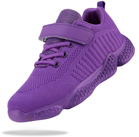 KKTOTO Kids Trainers Boys Fashion Sneakers Girls Lightweight Running Shoes