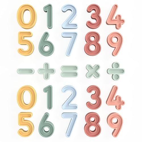 Inspirera mitt spel – set med sensoriska siffror – nummer leksaker matematik resurser tuff bricka tillbehör tidiga år resurser