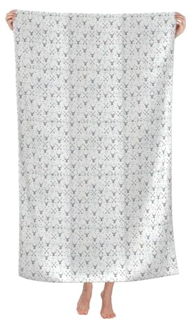 YBGHDAA Toallas de playa para piscina, diseño de flechas de caza, triángulos, ciervos, suaves, grandes y gruesas
