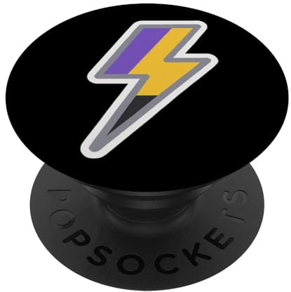 Colori non binari Fulmine Transgender non binario Thumbs Up PopSockets PopGrip Adesivo