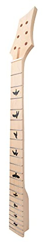 Cryfokt Ahornholz-Gitarrenhals mit 22 Bünden Als E-Gitarren-Ersatz, Robust und Resonant, Professionelle Herstellung, für Gitarren-Enthusiasten