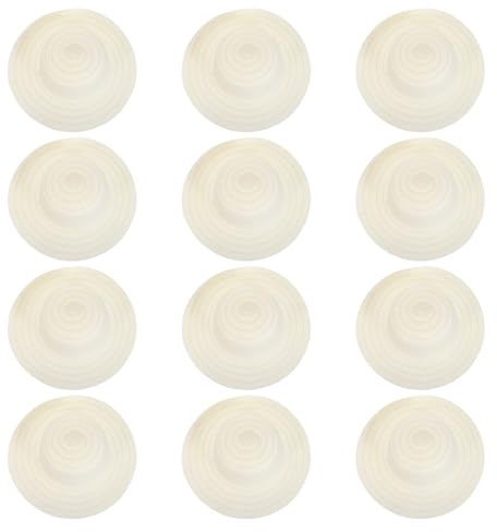 TOPPERFUN 12 Sombreros de Paja para Pintar DIY Sombrero de Sol Tejido Beige para Adultos Gorro de Playa Transpirable y Multiescena de Disfraz Granjero y Fiesta Kit Creativo