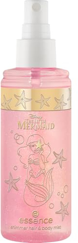 essence Disney THE LITTLE MERMAID shimmer hair & body mist brume cheveux et corps, chatoyant (100ml)