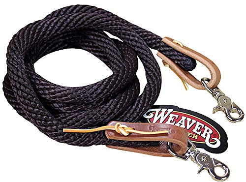 Weaver Poly Nylon Roper Zügel – Größe: 5/20,3 cm X 8 Farbe: Braun