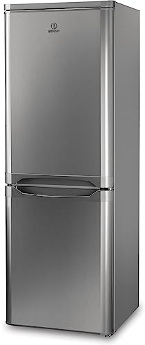 Indesit NCAA 55 NX Independiente 217L A+ Acero inoxidable nevera y congelador - Frigorífico (206 L, SN-T, 43 dB, 3 kg/24h, A+, Acero inoxidable)