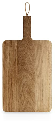 EVA SOLO | Holzschneidebrett Eiche 38x26 | Geeignet zum Kochen und Servieren | Wood