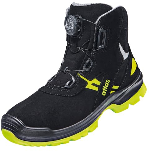 atlas 31400 S3 fotledshög säkerhetssko Flash 8255 XP BOA ESD storlek 46 bredd 10