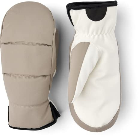 Hestra Unisex Arc Mitt Isolierte Fäustlinge für Winter, Schnee und Alltag – Beige – 6