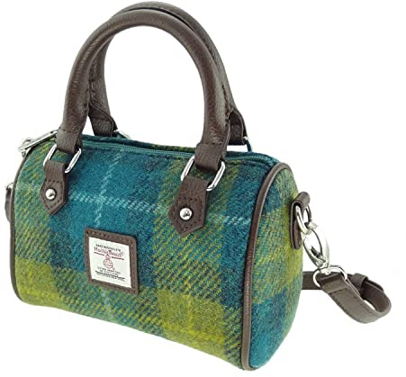 Glen Appin Harris Tweed 'Kilbride' Mini Bowling Tote Bag