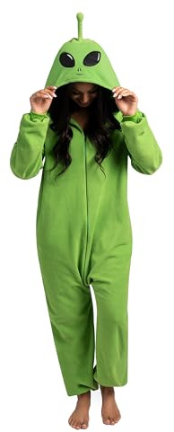 Spooktacular Creations Women Shark Pajama Plush Costume with Hat Tail for Dress Up Role Play Party Halloween Costume-L