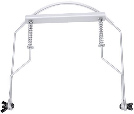 Mundharmonika-Halter, 10-Loch-Mundharmonika-Halsständer, Verstellbare Metall-Mundharmonika-Rack-Unterstützung Für Mundharmonika-Längen Innerhalb von 12 Cm