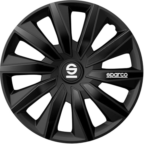 SPARCO Radkappe 15 Zoll Radzierblenden Satz schwarz SPC1583BK