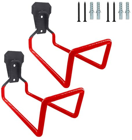 2 praktische Wandschlauchhalter mit Beschichtung für effiziente Gartenschlauchaufbewahrung und platzsparende Aufbewahrung