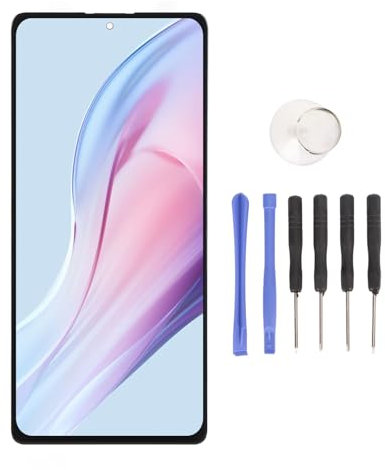 CHEOTIME Kit di assemblaggio digitalizzante per touch screen LCD, gruppo schermo telefonico da 6,7 ​​pollici con riconoscimento impronta digitale 2400 x 1080px LCD Full Digitazer