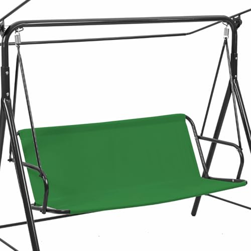 Coprisedile per Dondolo da Giardino, Copriseduta per Dondolo, Coprisedili per Altalena, Copertura di Ricambio per Panchina Sedia, Sedia per Esterni (Verde, 138x50x50cm)
