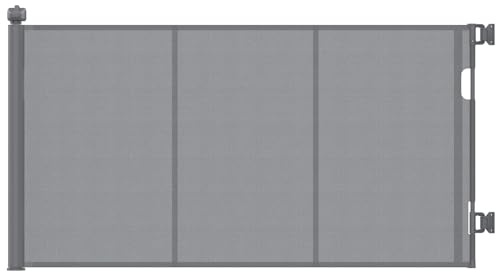 Maxetodo Treppenschutzgitter Türschutzgitter Ausziehbar,Verstellbares und Erweitertes Sicherheitsgitter,Absperrgitter Schutzgitter für Babys,140cm Breite, 86cm Höhe, für Treppen/Türen/Innen und Außen