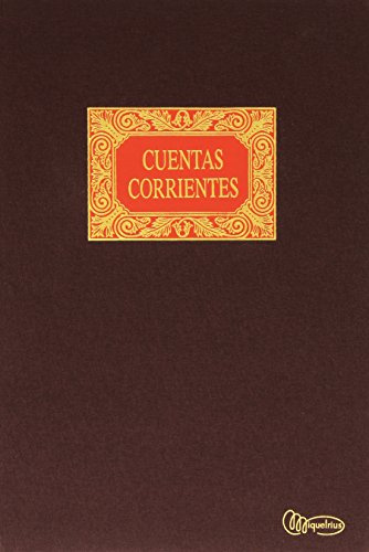 Livre de comptes Miquelrius 4022 Marron A4 100 Volets