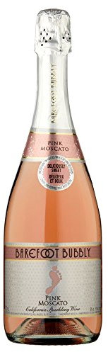 Barefoot Bubbly Pink Moscato 75cl - (Pack of 2)