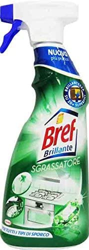 Bref Power för köket, fettlösare, spray på 750 ml, 8 stycken