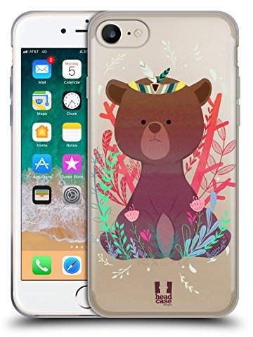 Head Case Designs Ours Animaux des Bois Coque en Gel [Protection de Qualité Militaire] Compatible avec Apple iPhone 7/8 / SE 2020 & 2022 Et Compatible avec MagSafe