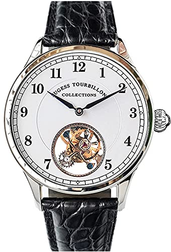 SU8000SW Tourbillon Master Seagull ST8000 Uhrwerk Saphirglas Herren Mechanische Uhr 1963, Armband