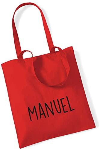 minimutz Jutebeutel bedruckt mit Name groß | Stofftasche Baumwolle inkl. Namensaufdruck für Jungen & Mädchen | Personalisierter Kinder-beutel Tragetasche für Krippe, Kindergarten, Schule